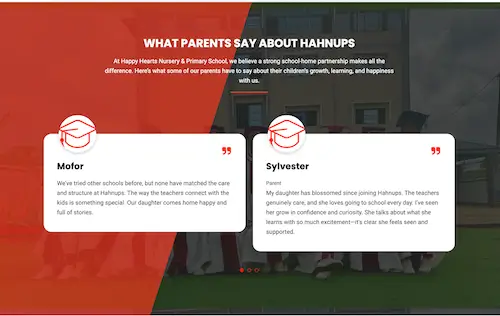 Hahnups 2 Cheap website design