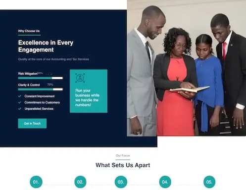 Chenwi Associates 4 Techclic website redesign